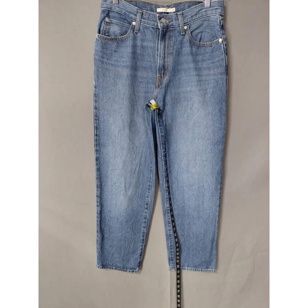 LEVI STRAUSS Blue 94 Baggy Stretch Jeans Relaxed Denim Size 29